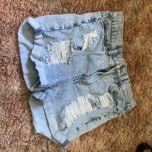 Jean shorts